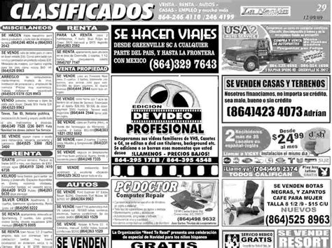 Avisos clasificados gratis